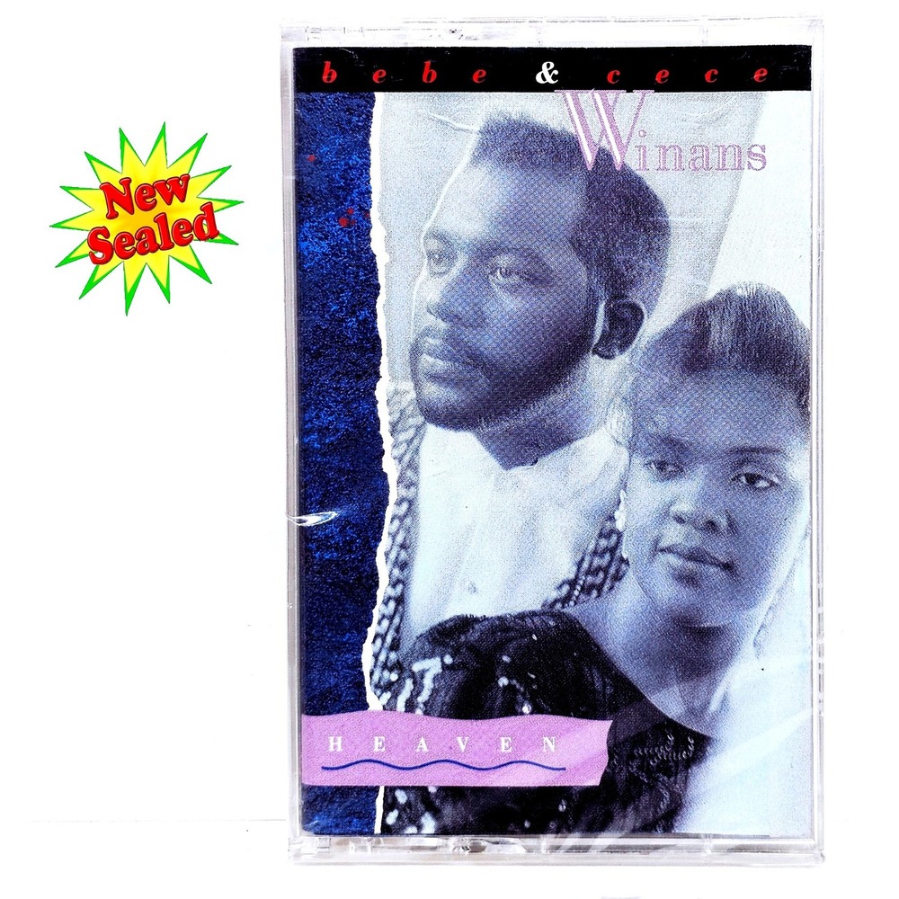 BeBe & CeCe Winans Heaven Cassette Whitney Houston‎ OS NWT
